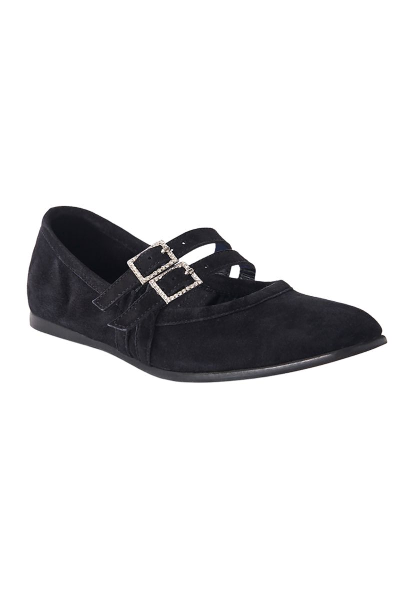 Crystal Gemini Ballet Flats