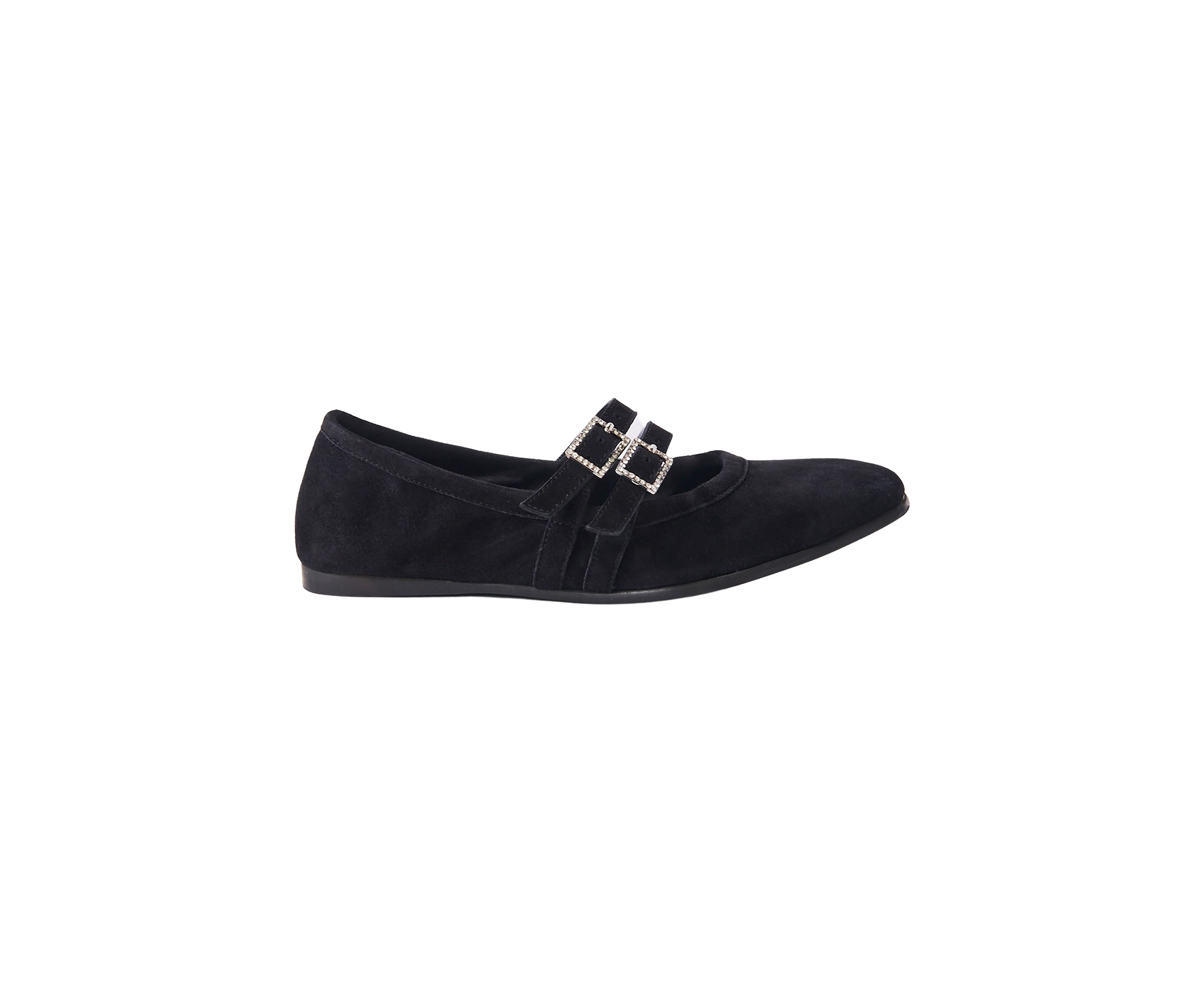 Crystal Gemini Ballet Flats