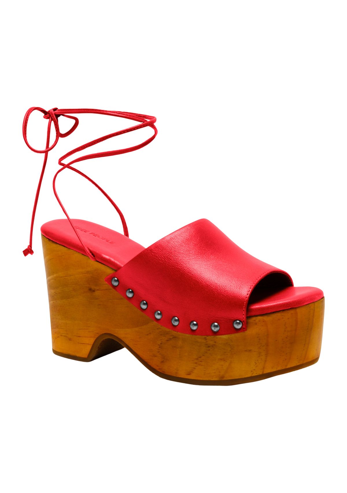 Front Row Wrap Clog Sandals