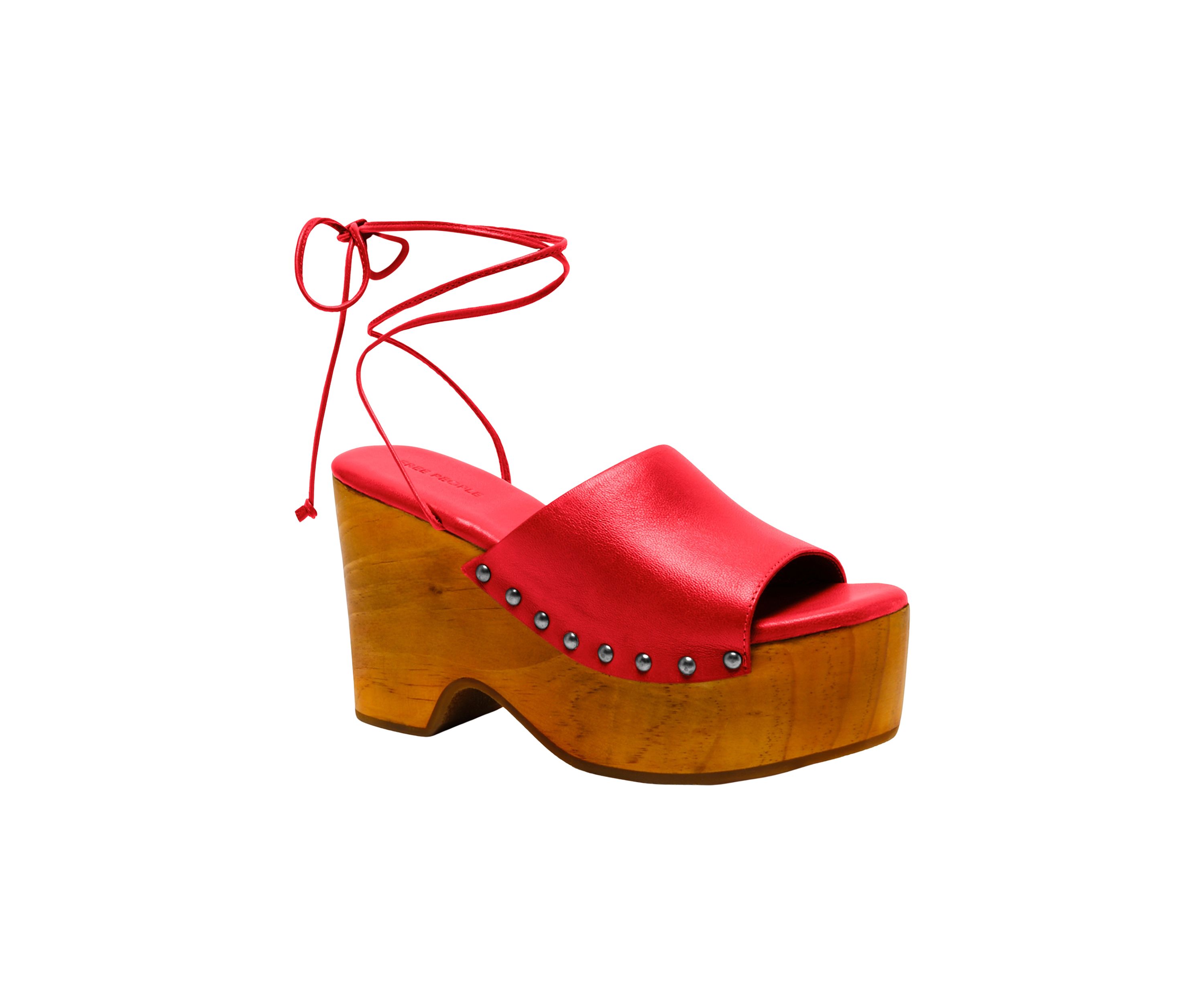 Front Row Wrap Clog Sandals