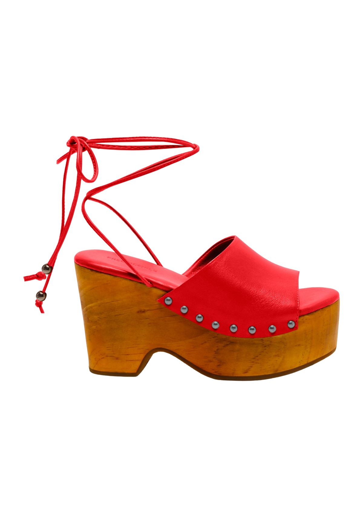 Front Row Wrap Clog Sandals