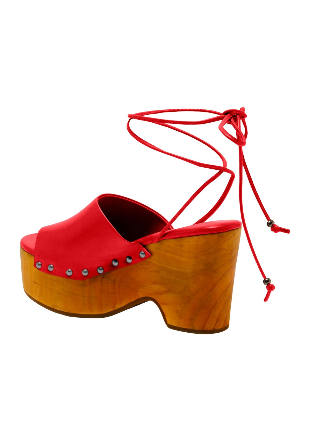 Front Row Wrap Clog Sandals