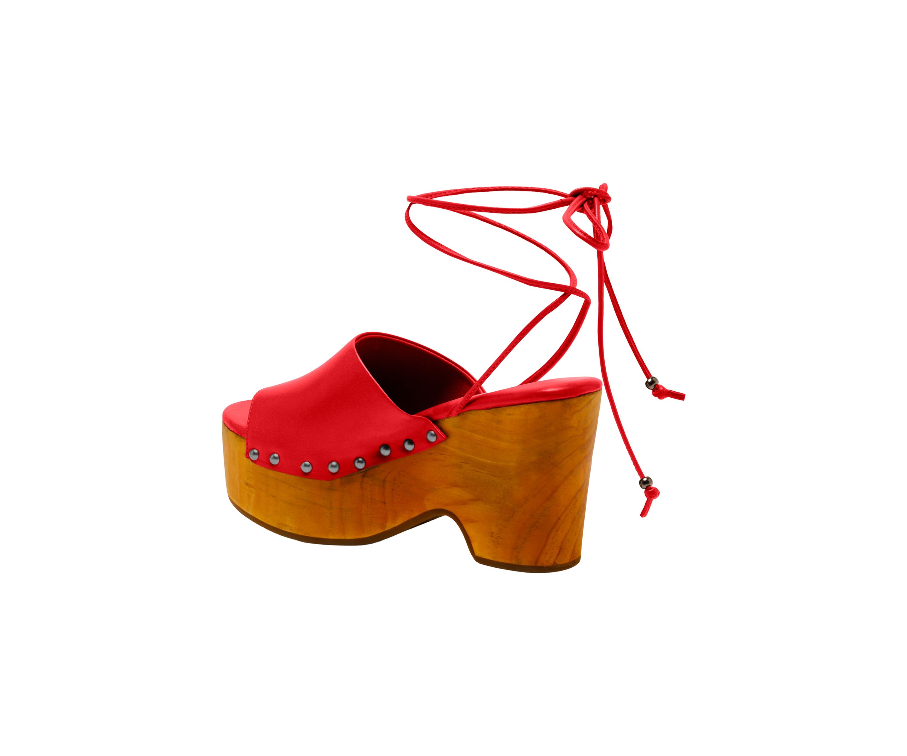 Front Row Wrap Clog Sandals