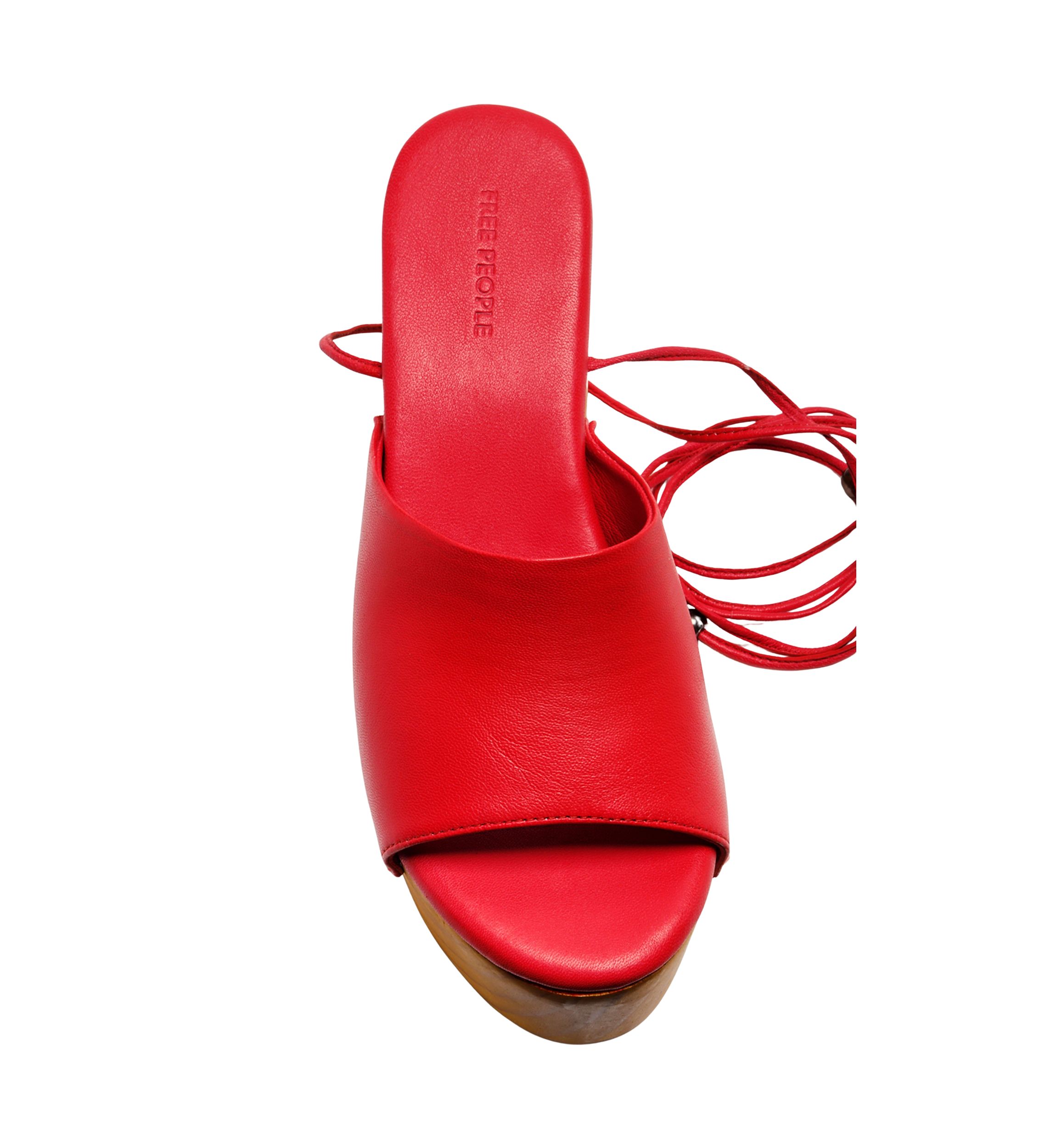 Front Row Wrap Clog Sandals