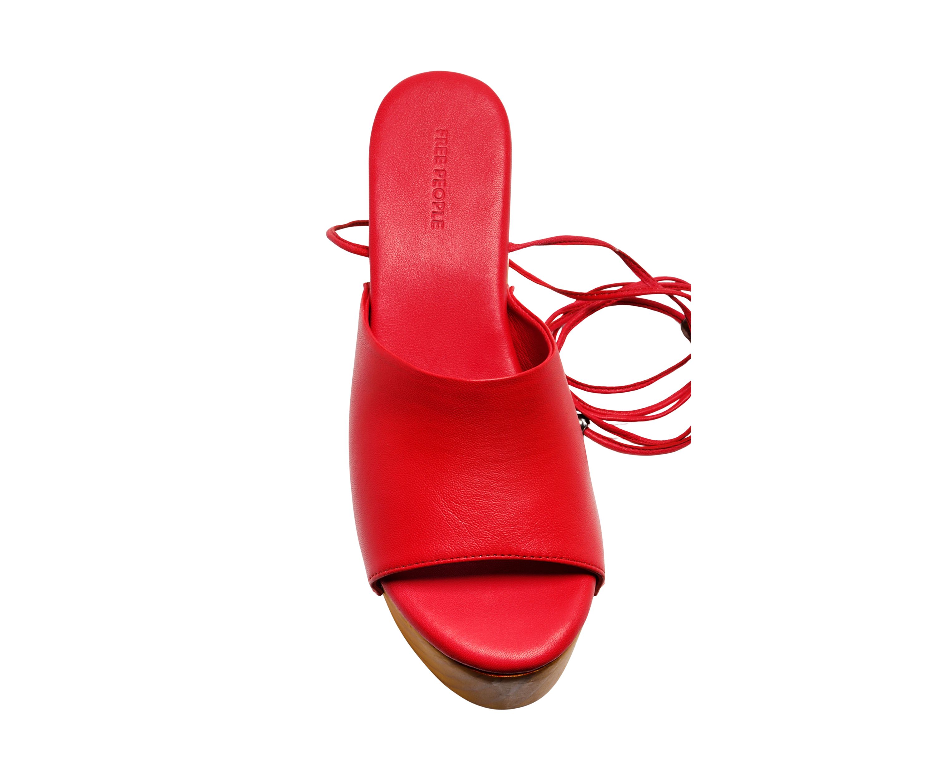 Front Row Wrap Clog Sandals