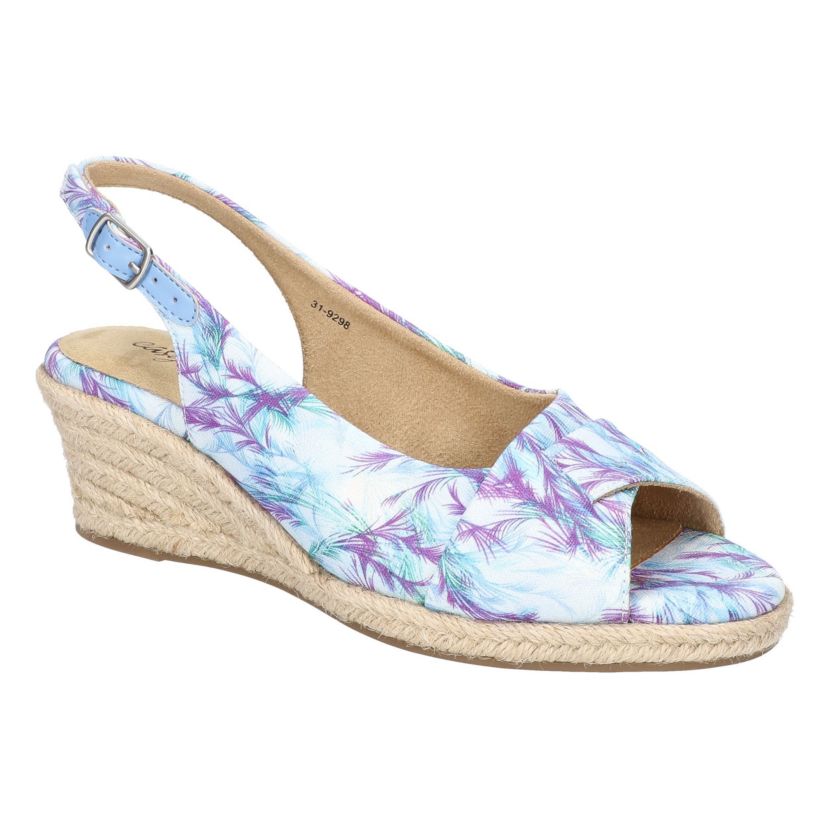 Devlin Espadrille Wedge Sandals
