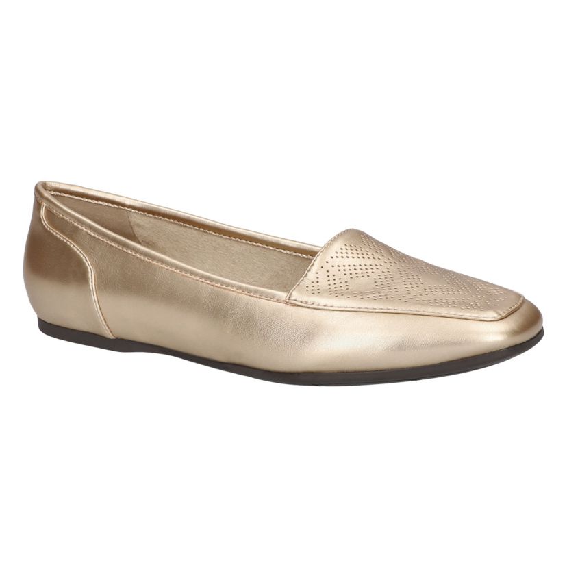 Thrill Perf Square Toe Flats