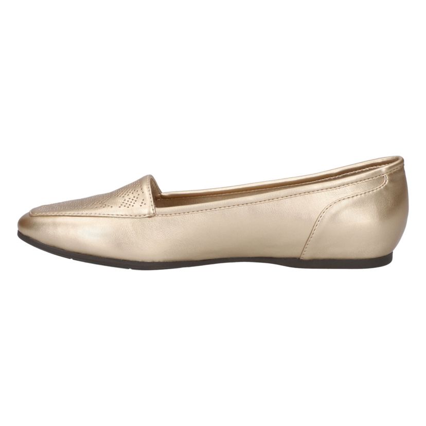 Thrill Perf Square Toe Flats
