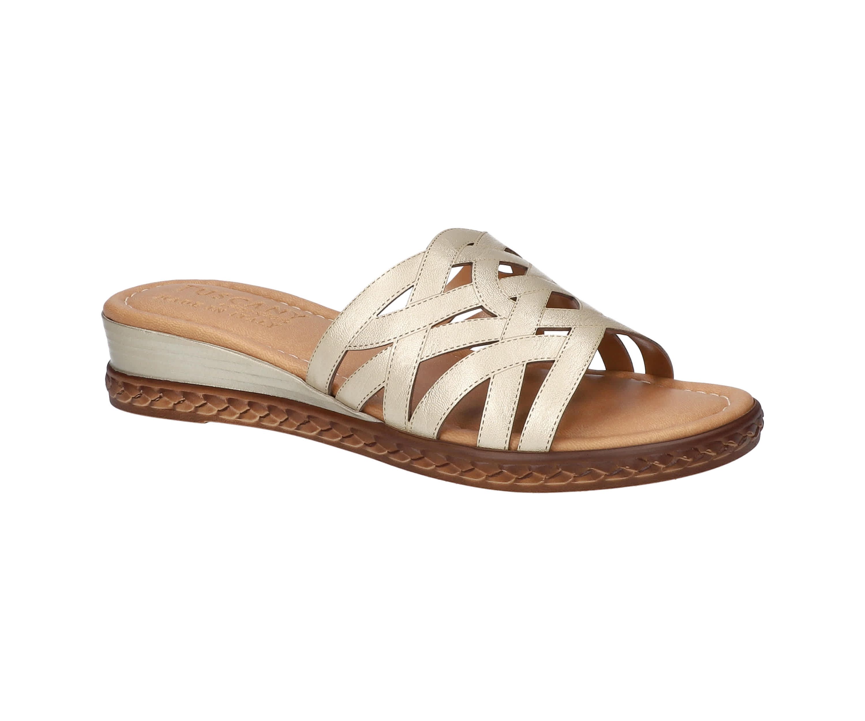 Edda Wedge Sandals