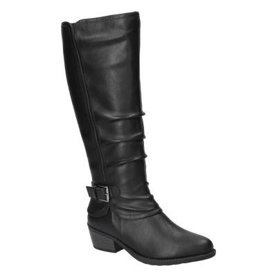 Easy Street Women's Tenille Tall Boots, Black, 9.5W