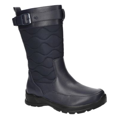 Easy Street Women's Blizzard Waterproof Boots, Navy Blue, 5M