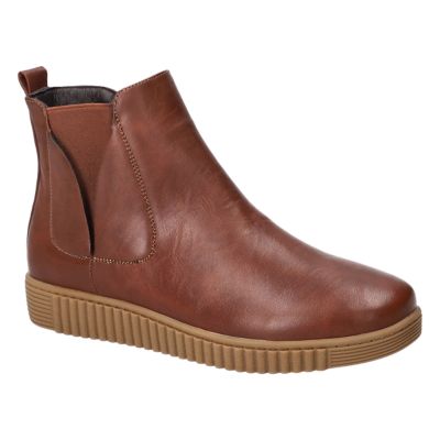 Easy Street Women's Wyatt Chelsea Boots, Tan, 11WW