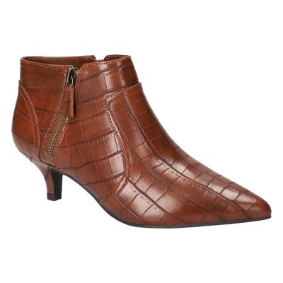 Easy Street Women's Annalee Dress Ankle Boots, Tan, 8.5N