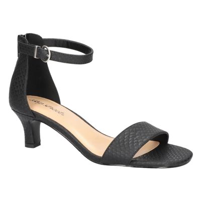 Easy Street Women's Shalee Dress Sandals, Black, 7.5N