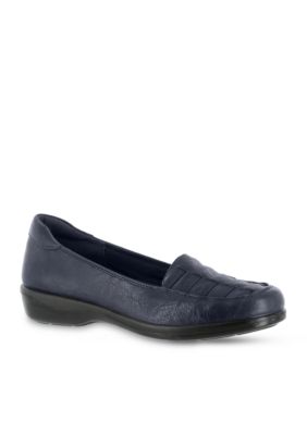 Easy Street Women's Genesis Slip On Shoes, Blue, 5.5M