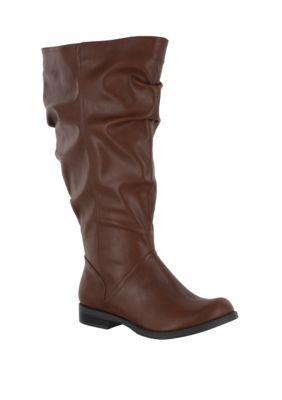 Belk boots 2025 wide calf