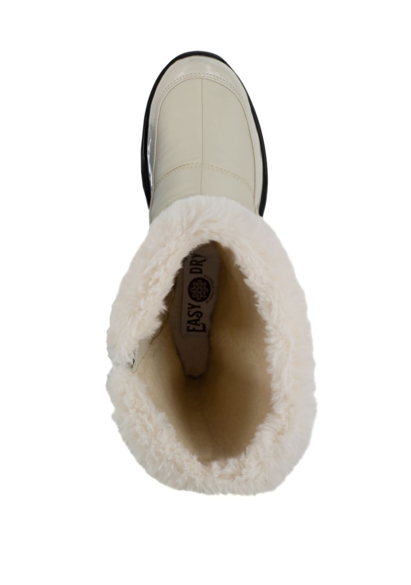 Womens Easy Dry Cuddle Waterproof Weather Boots