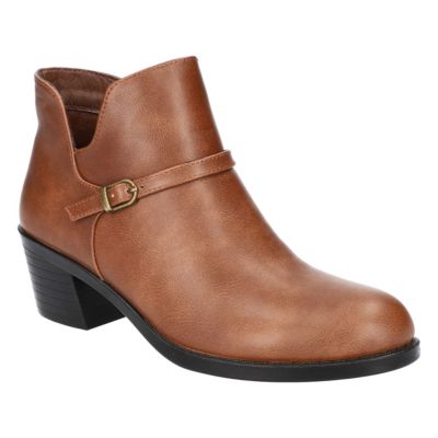 Easy Street Women's Ellery Ankle Boots, Tan, 11M -  0196371035106