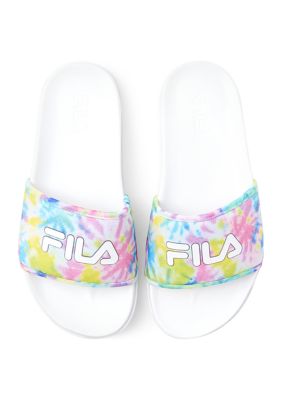 FILA USA Drifter Lux Tie Dye Slide Sandals | belk