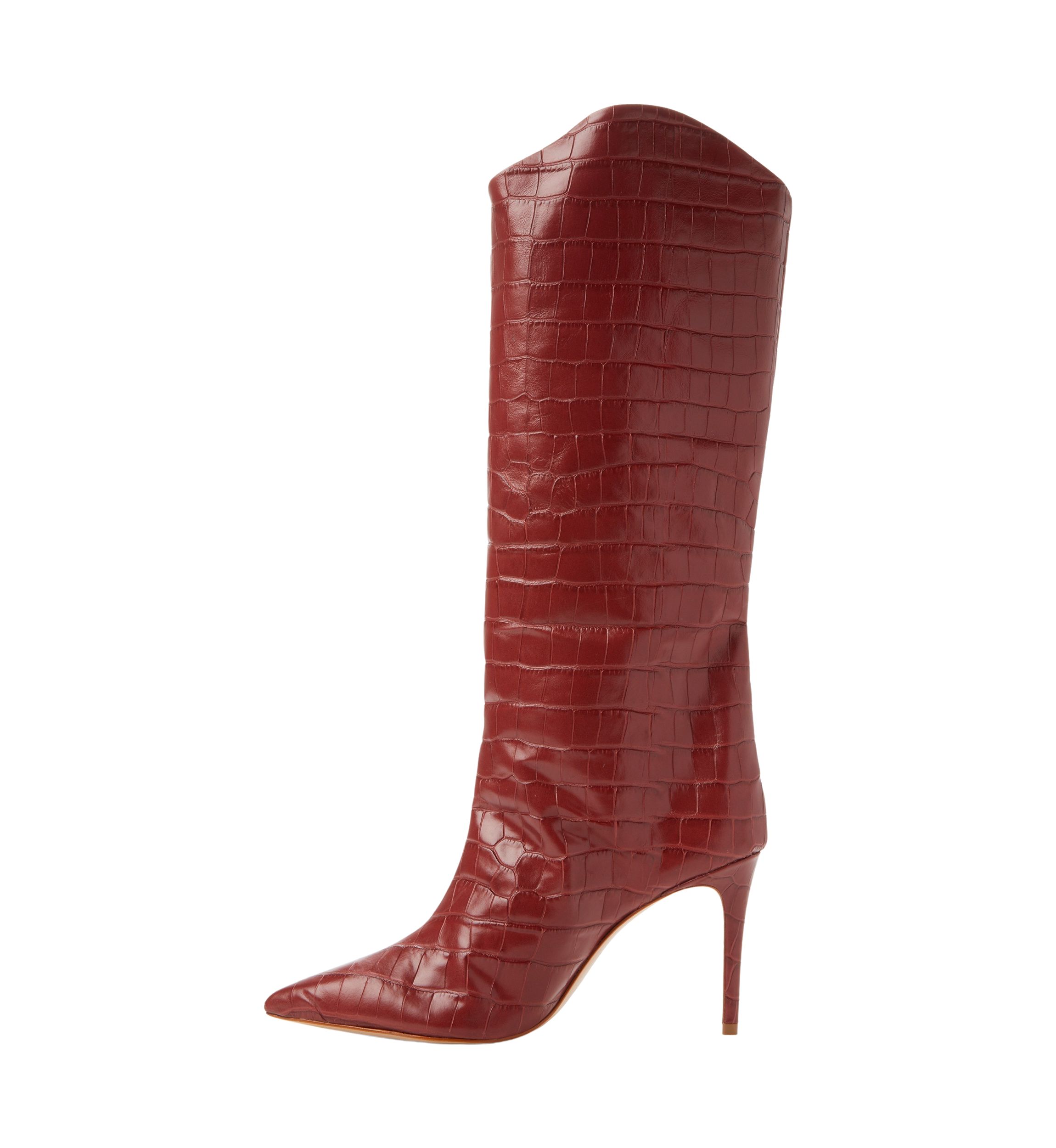 Maryana Croc Pattern Dress Boots