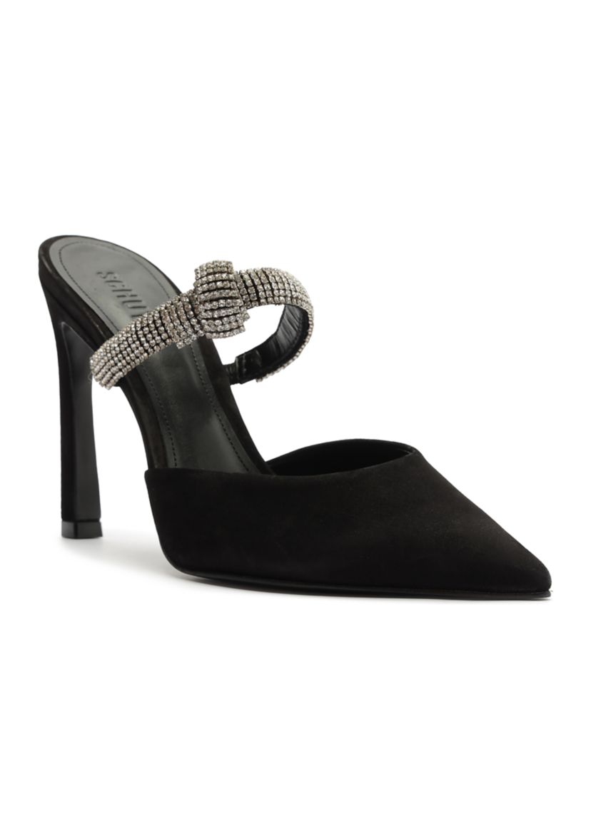 Pearl Curve Heeled Mules