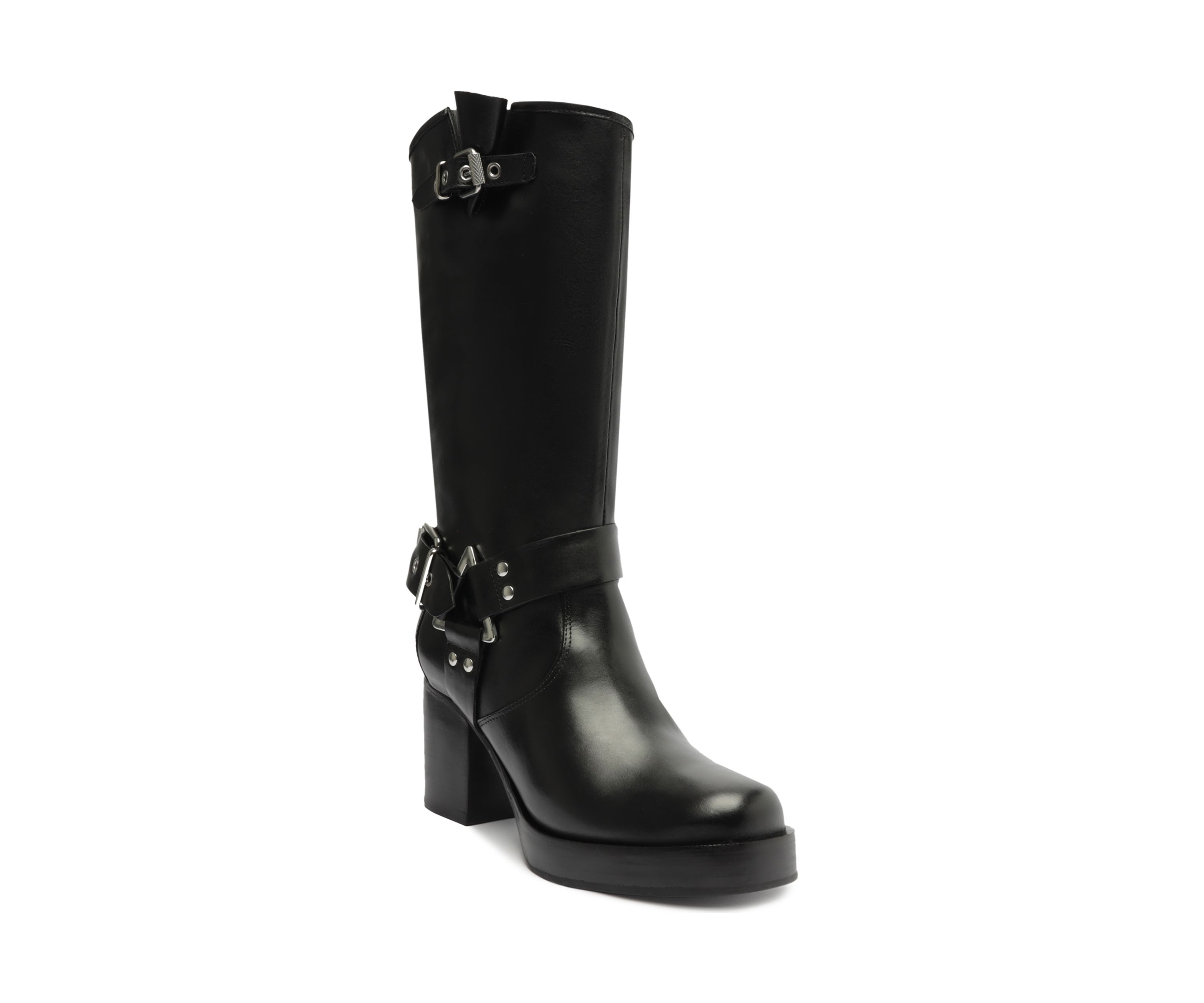 Kiara Block Moto Boots
