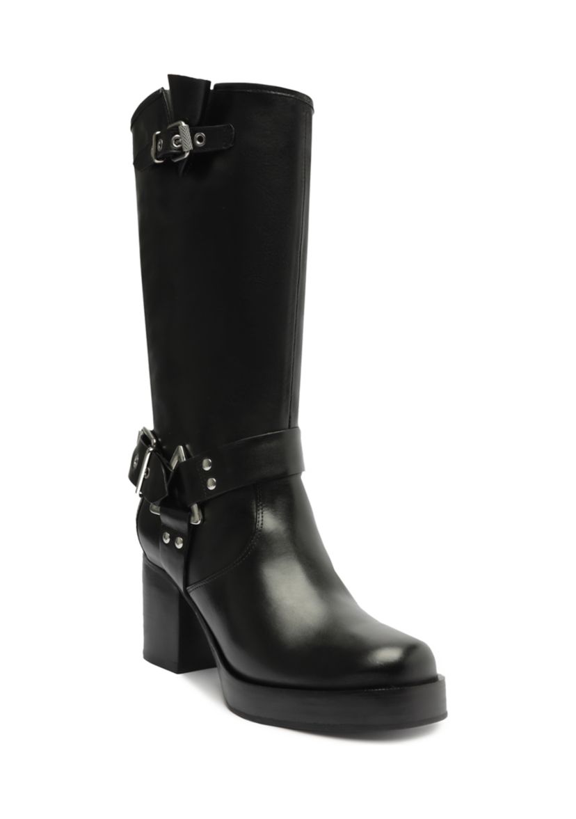 Kiara Block Moto Boots