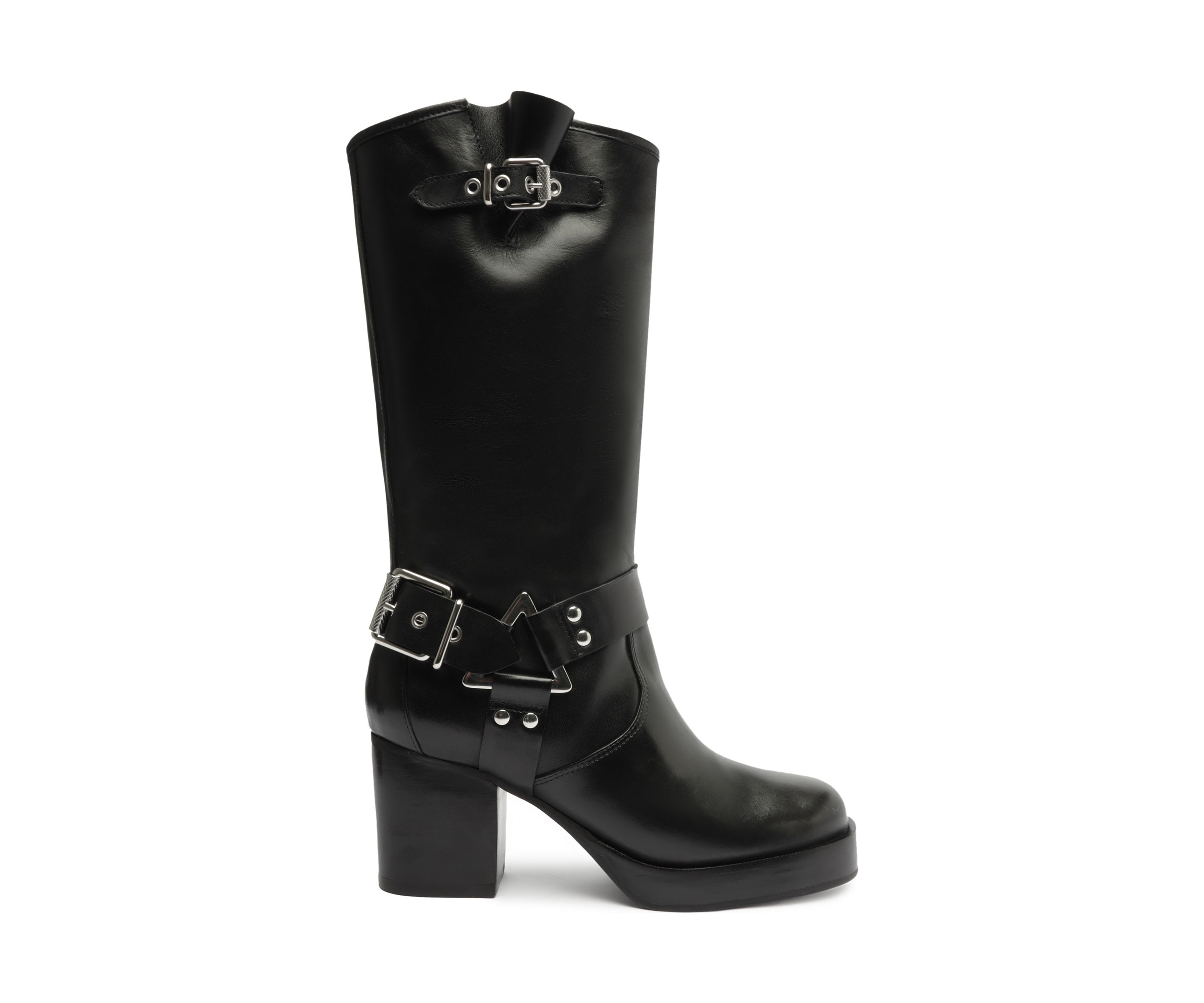 Kiara Block Moto Boots