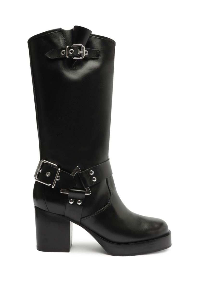 Kiara Block Moto Boots