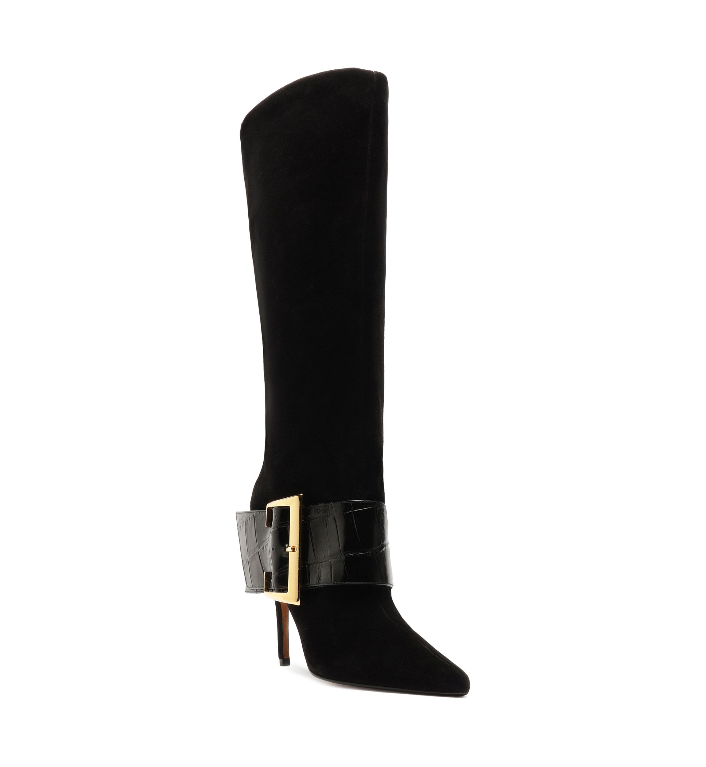 Beatrix Big Buckle Boots