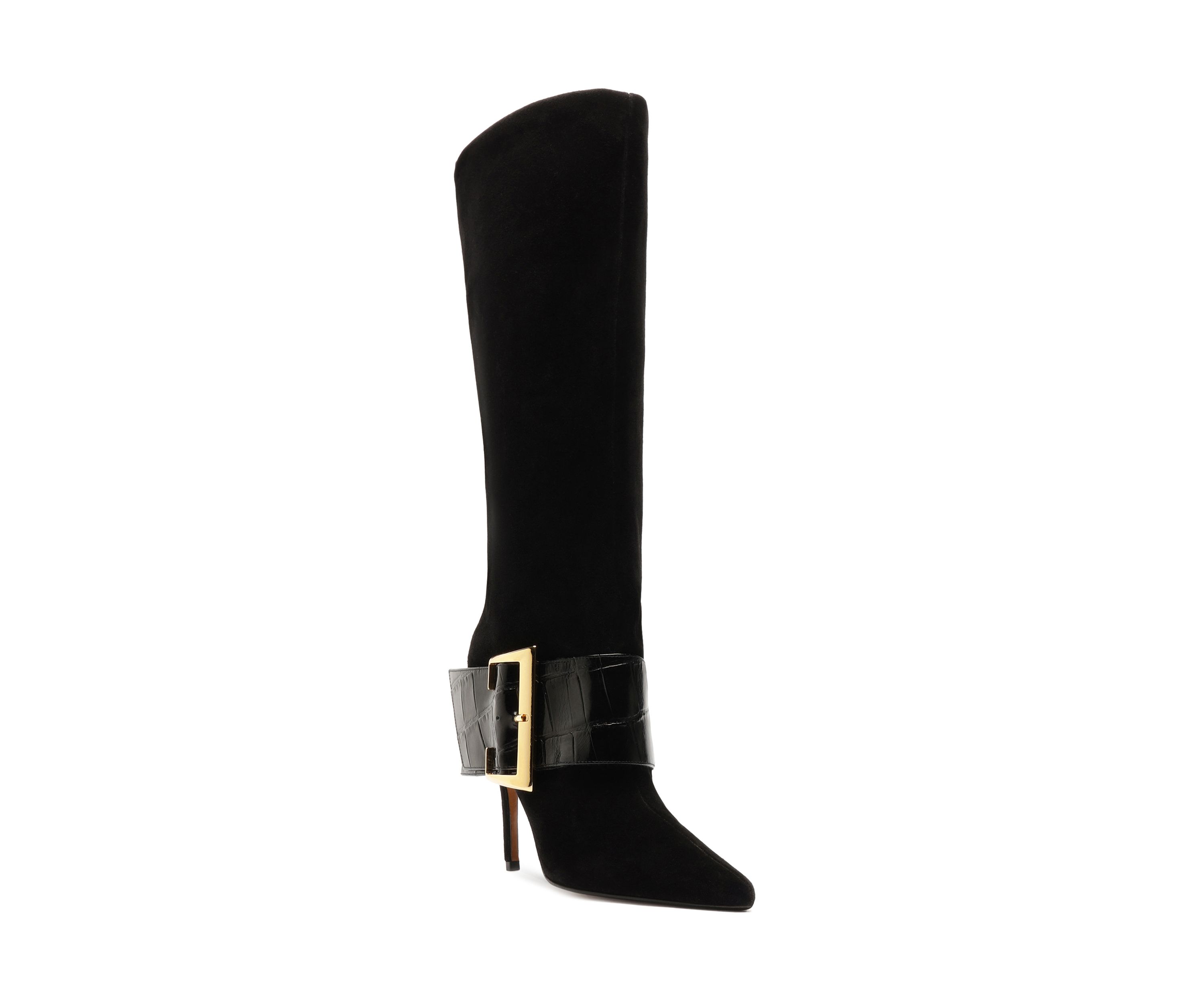Beatrix Big Buckle Boots