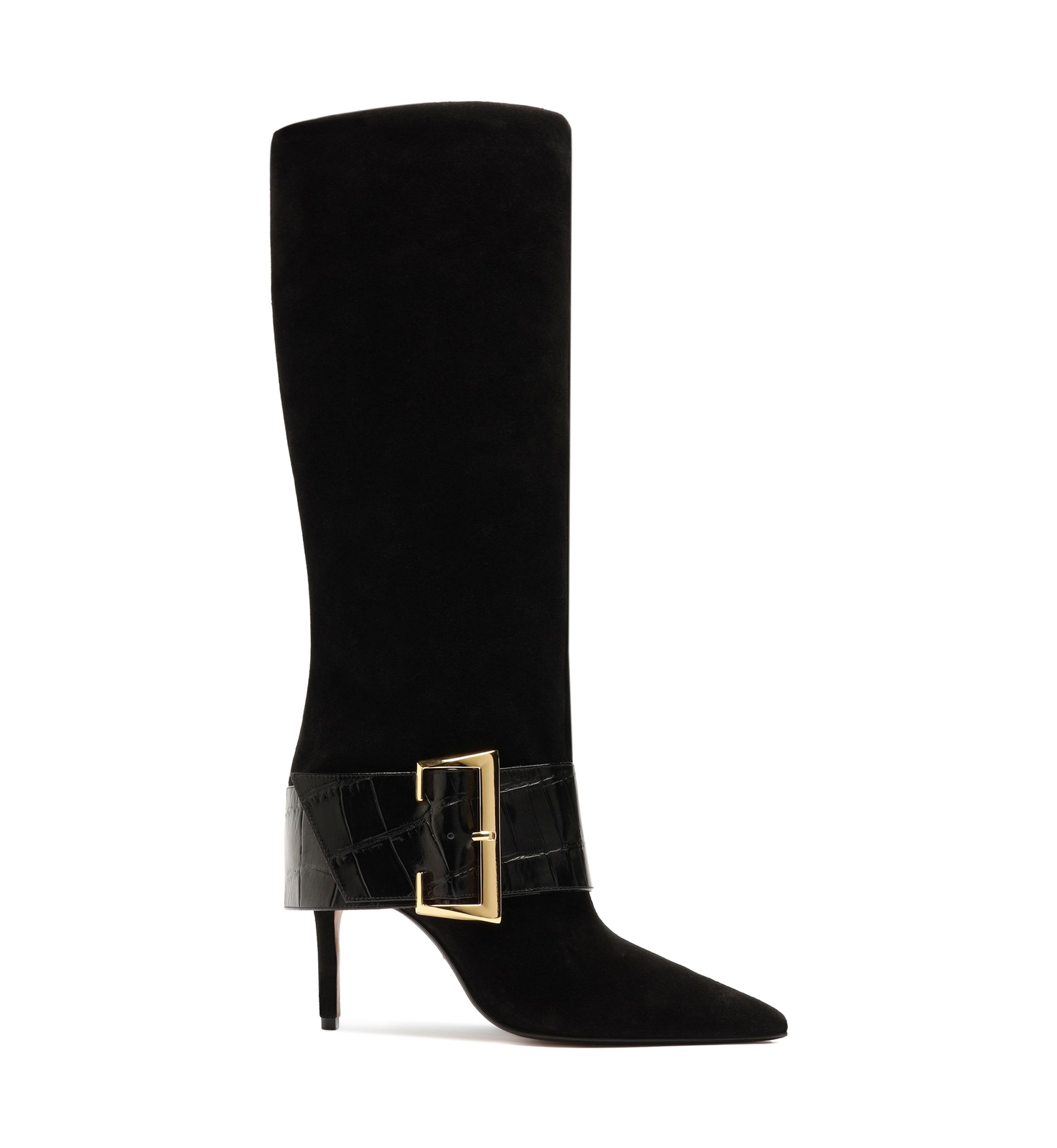 Beatrix Big Buckle Boots