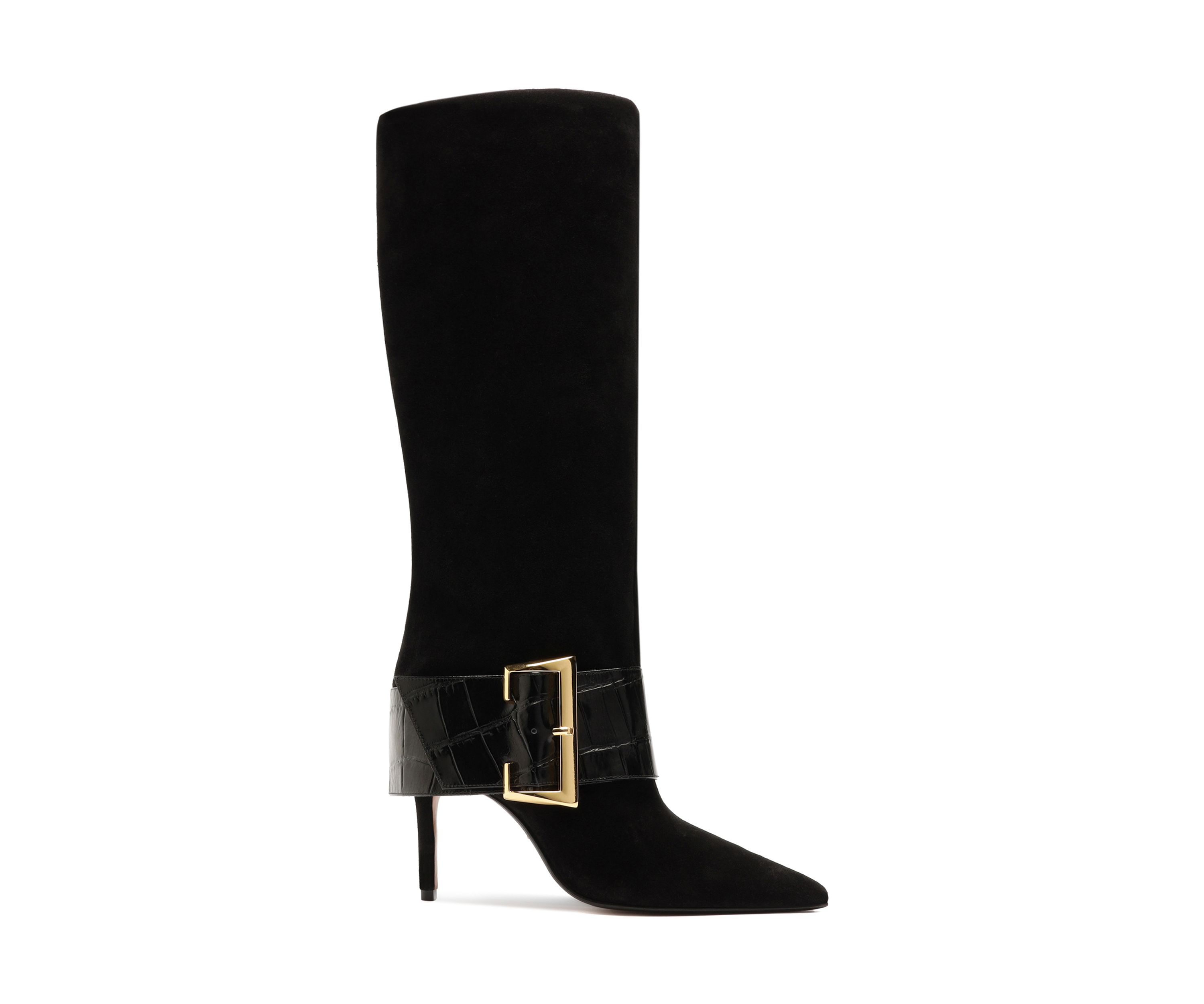 Beatrix Big Buckle Boots