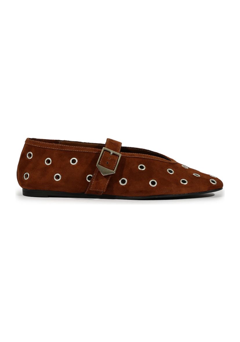 Liza Mary Jane Eyelet Flats