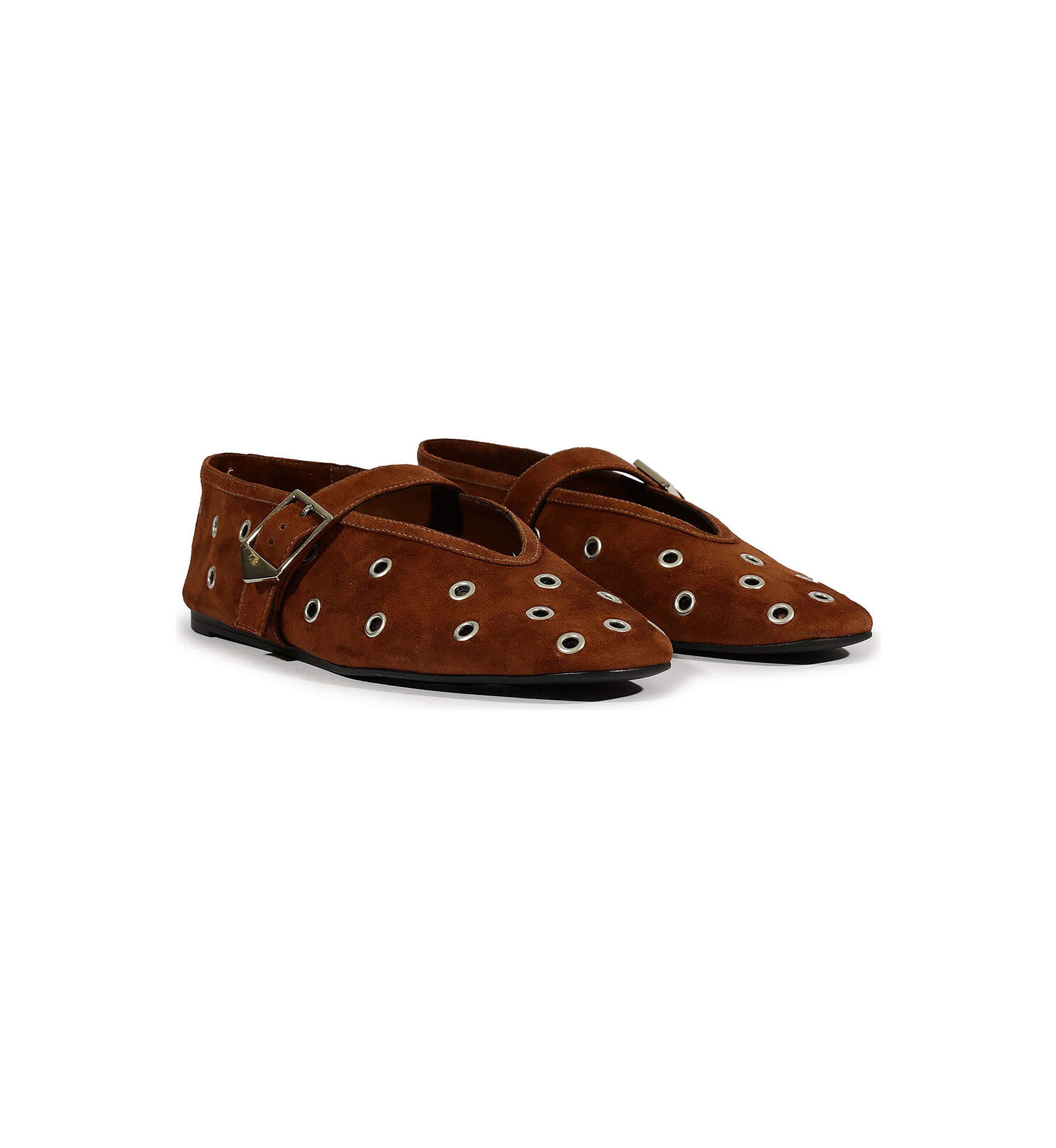Liza Mary Jane Eyelet Flats