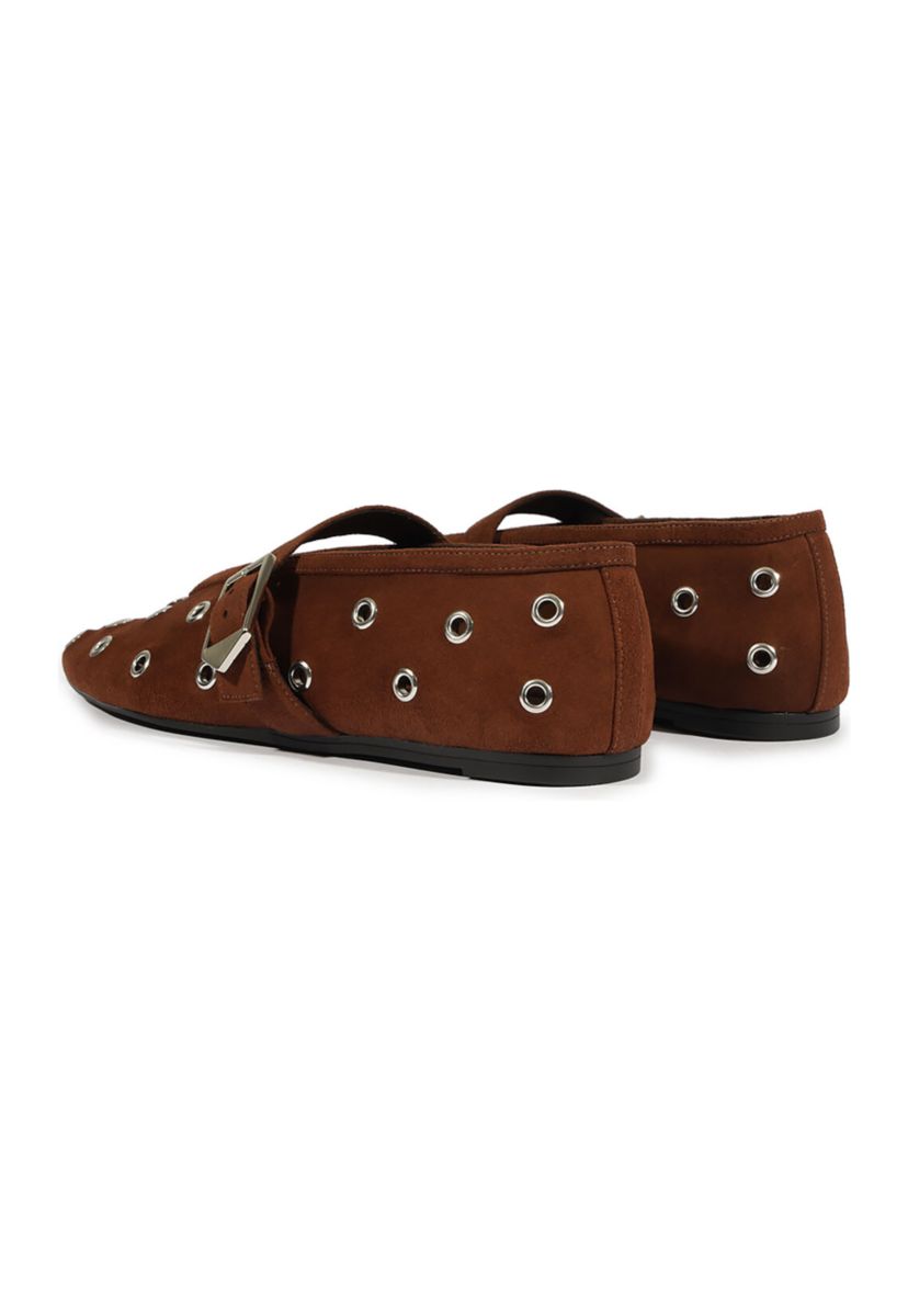 Liza Mary Jane Eyelet Flats