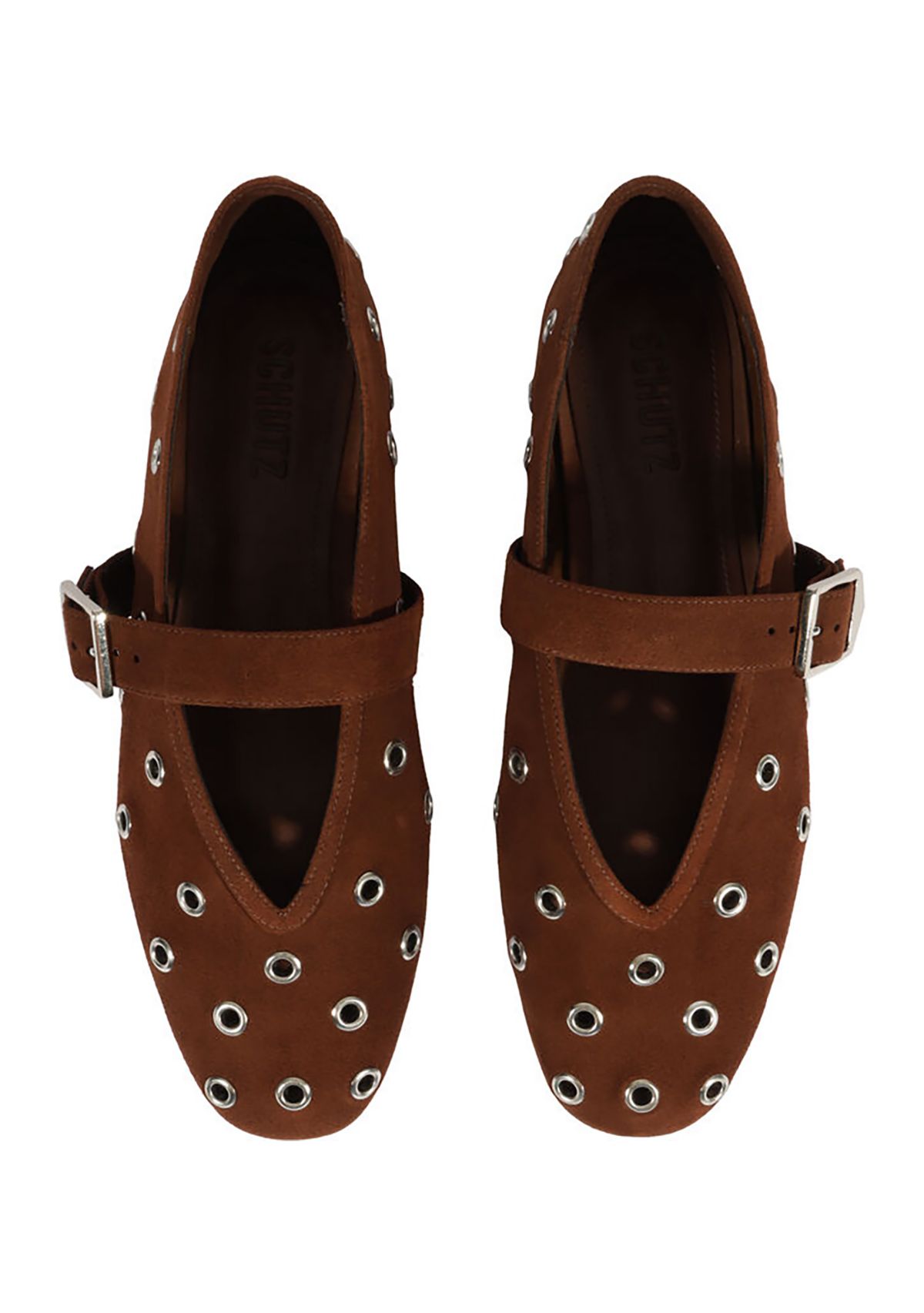 Liza Mary Jane Eyelet Flats