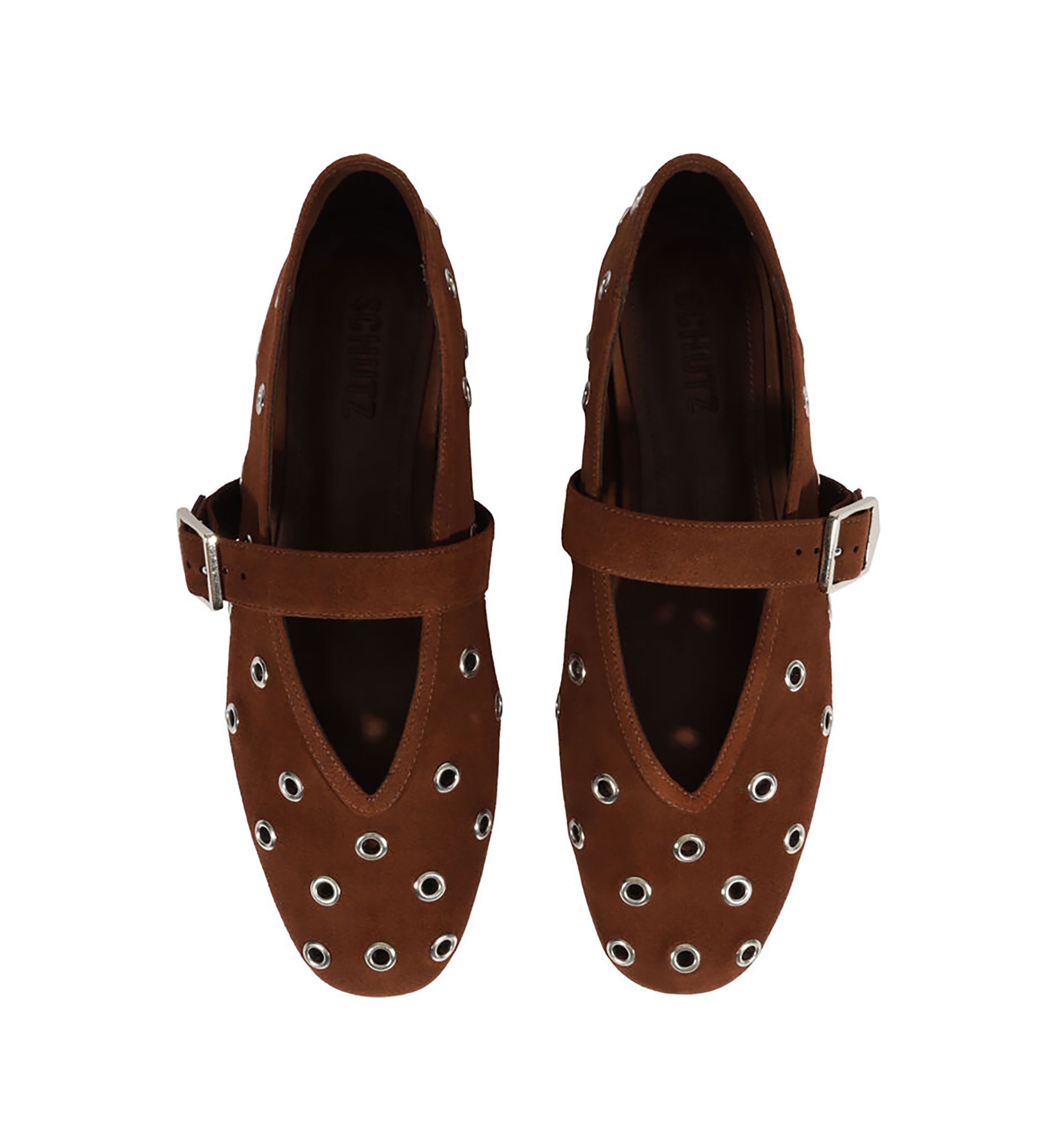 Liza Mary Jane Eyelet Flats