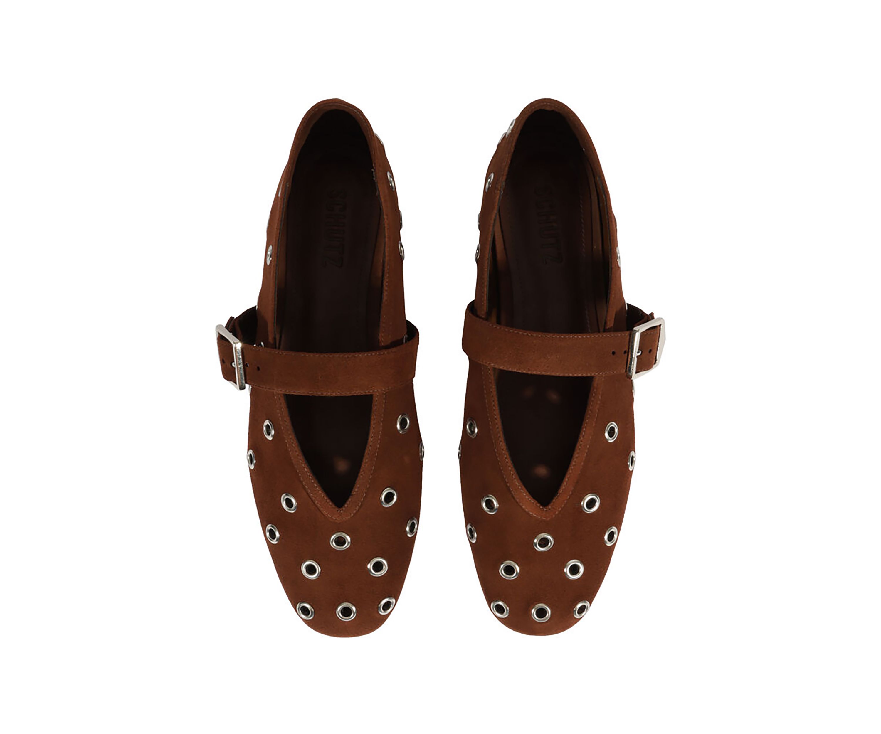 Liza Mary Jane Eyelet Flats