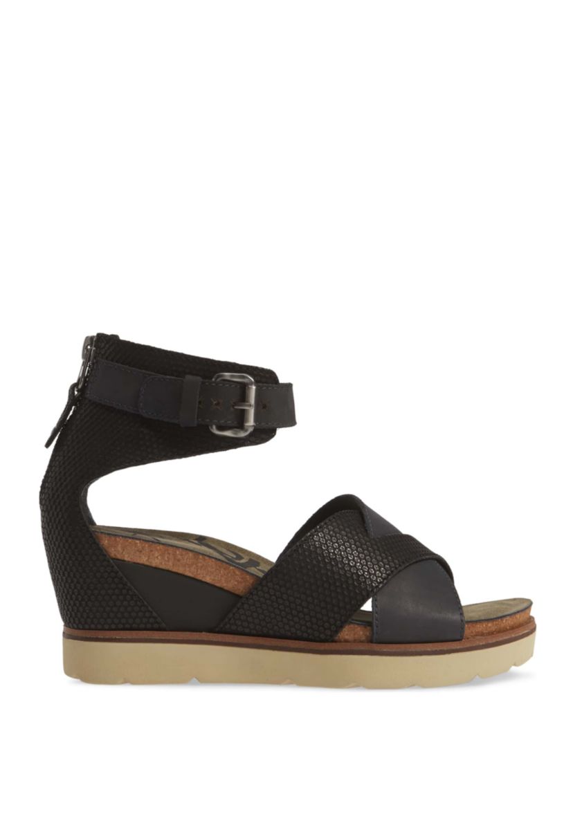 Teamwork Wedge Sandals