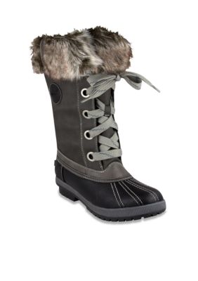 London fog clearance tall duck boots