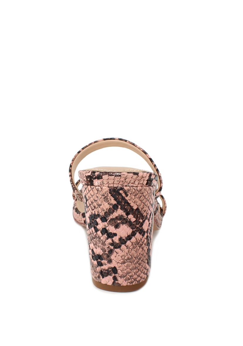 Mia Slide Block Heel Sandals