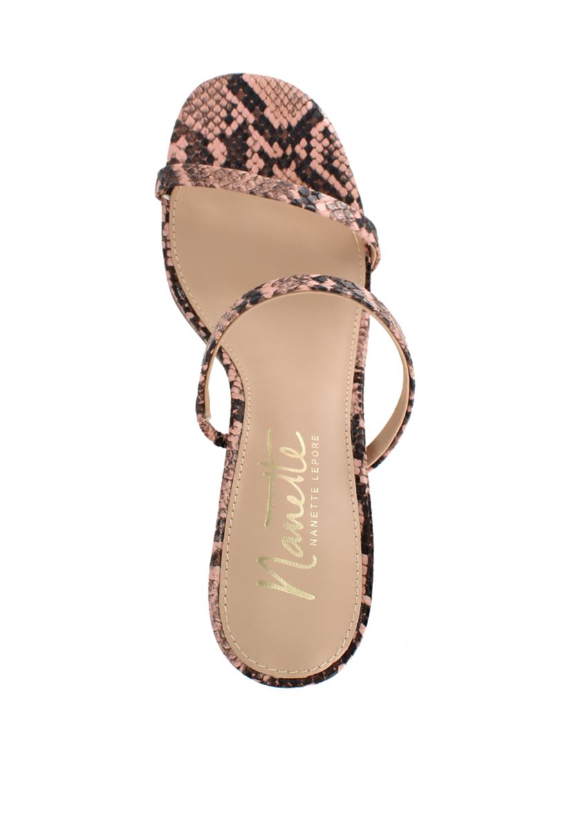 Mia Slide Block Heel Sandals