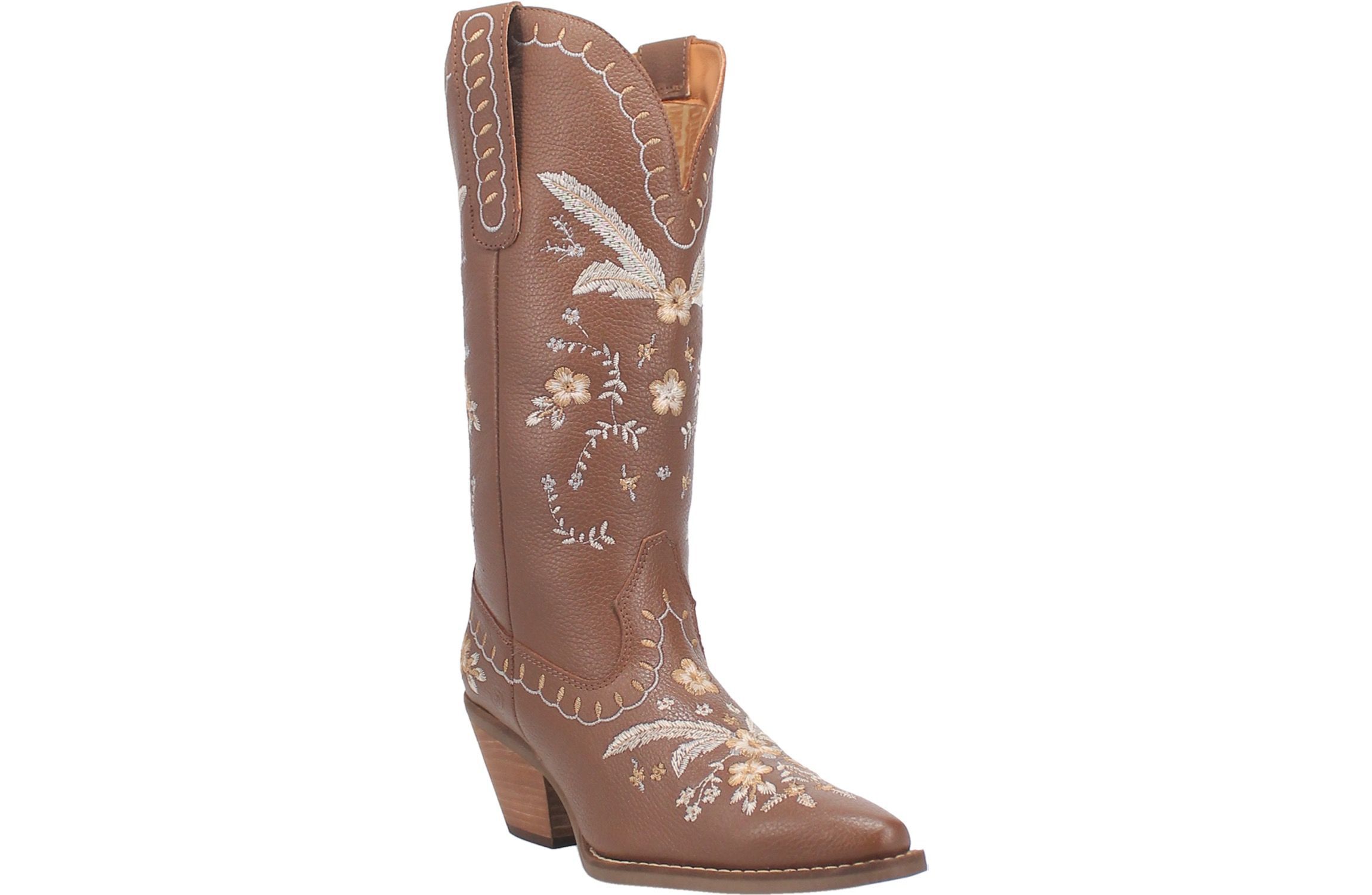 Full Bloom Leather Boot
