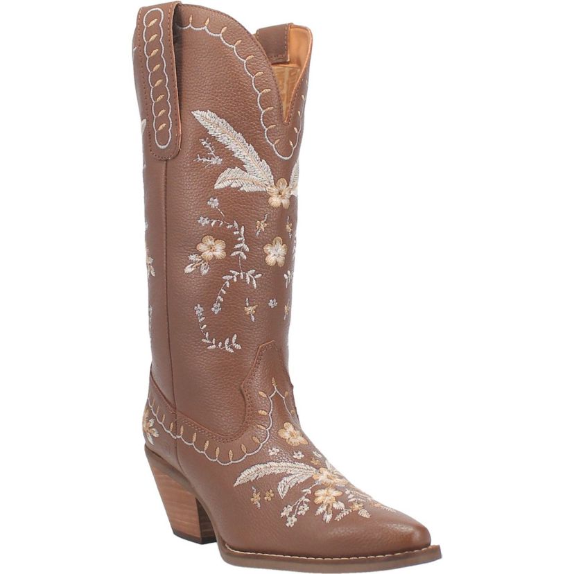 Full Bloom Leather Boot