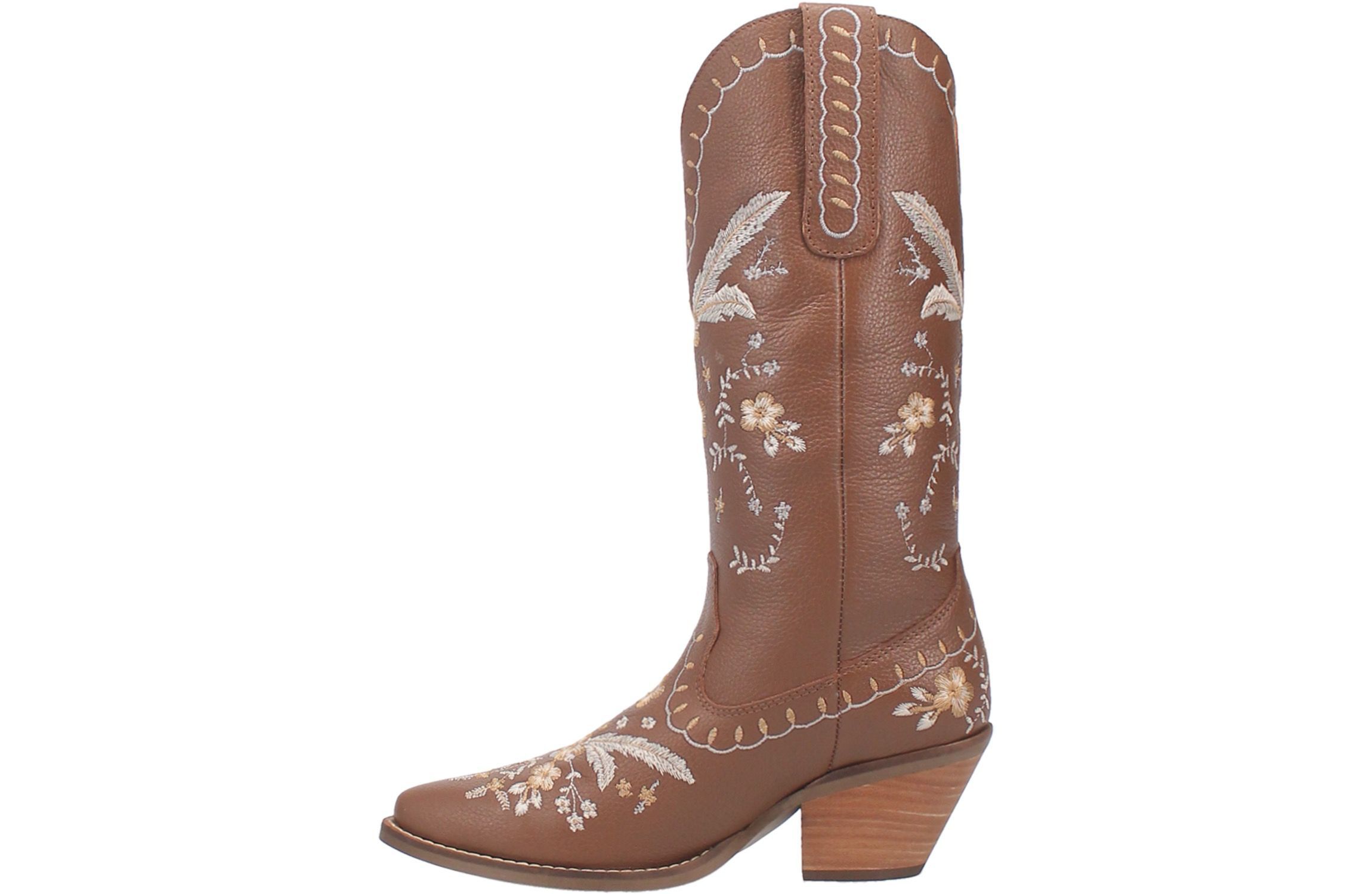Full Bloom Leather Boot