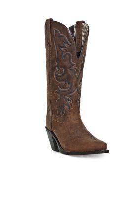Laredo Western Boots Women's Access Boots, Brown, 9W -  0679145444781