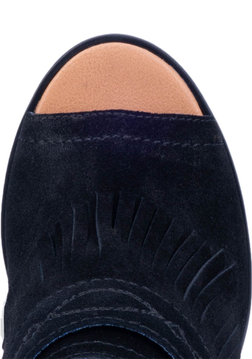Shaker Peep Toe Booties