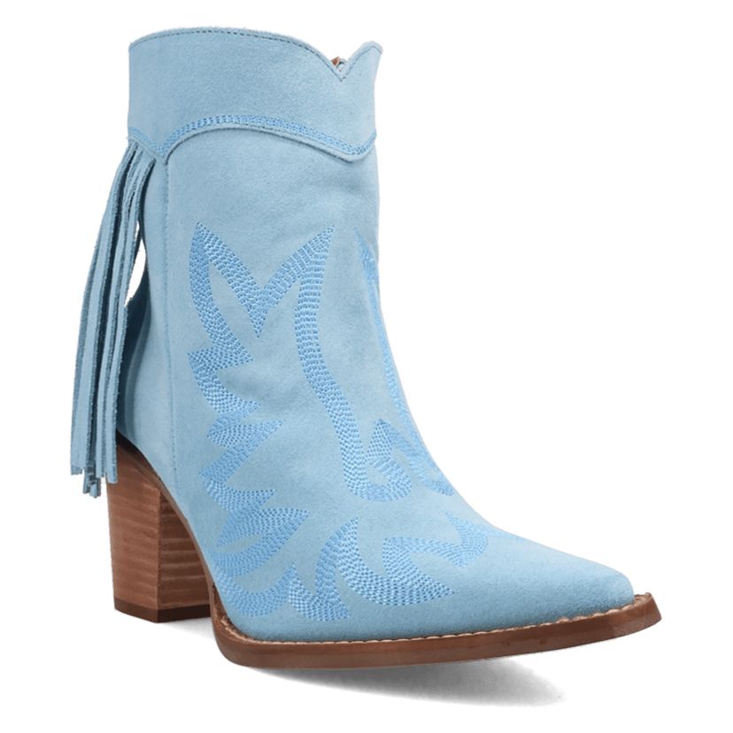 Wild Sage Leather Bootie