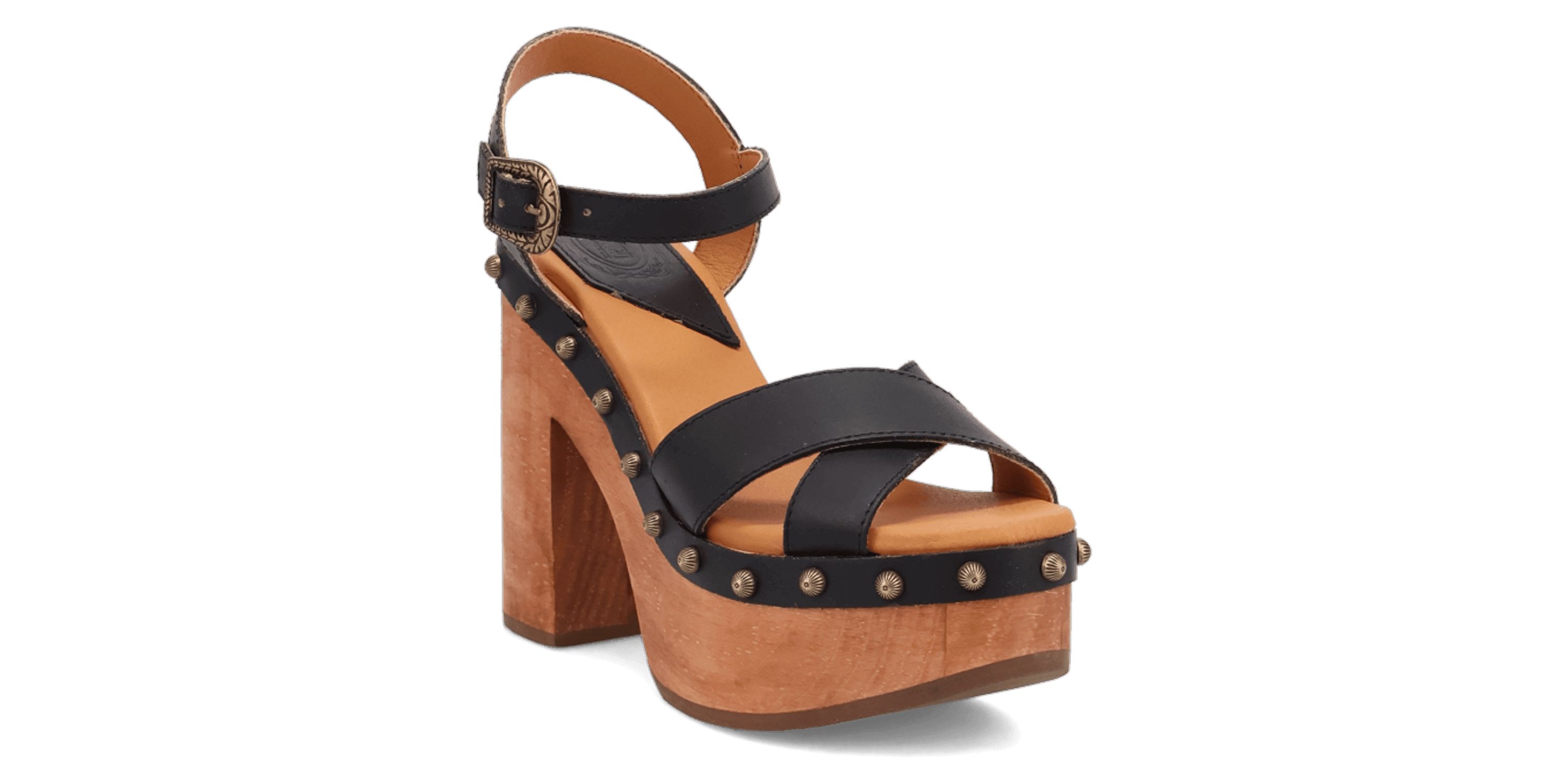 Lotus Wooden Sandal